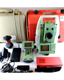 Leica TCRP1203 R300, 3" Robotic Total Station Kit, with Allegro MX Data Collect